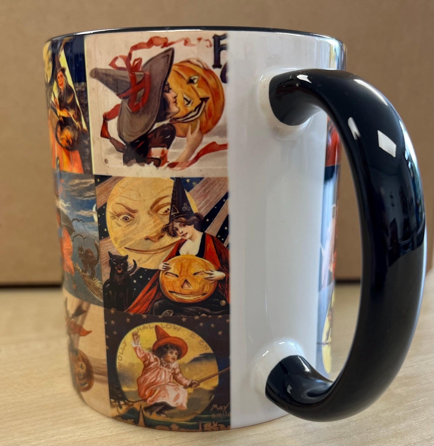 Vintage Halloween Witch Mug