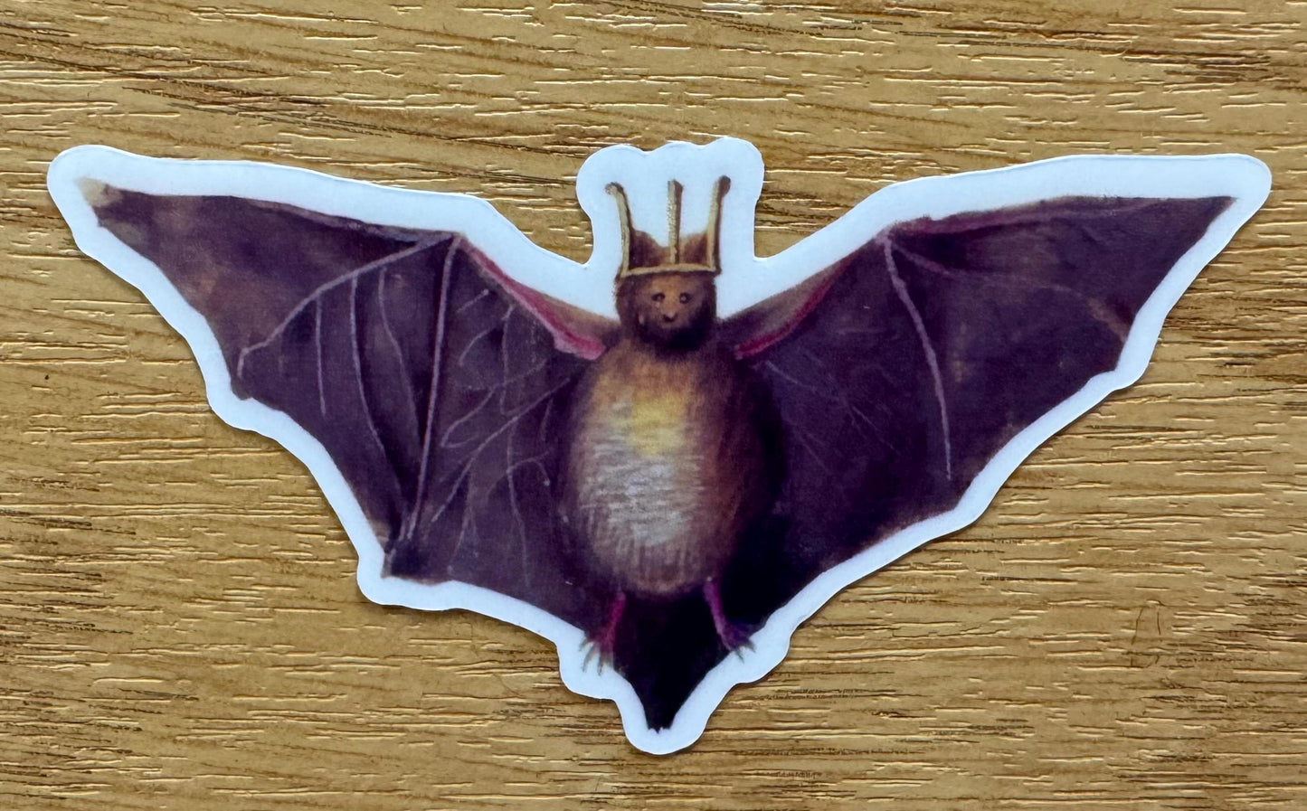 Medieval Bat Sticker