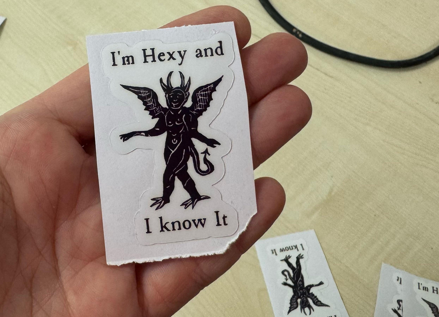 I’m Hexy and I Know It Sticker
