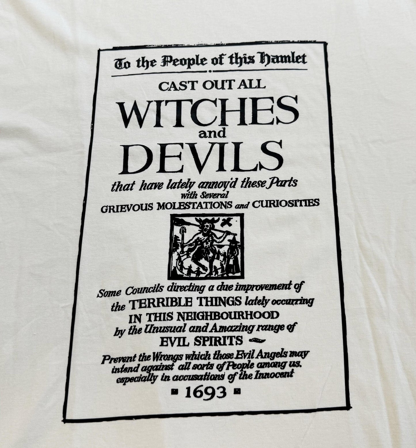LADIES T Shirt - Cast Out Witches