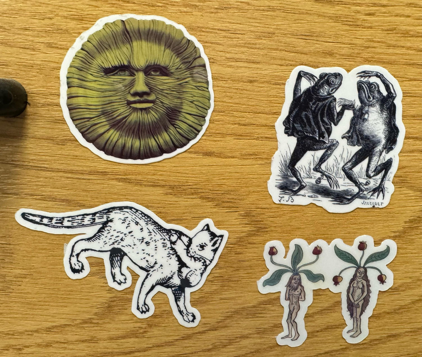 Dancing Toads Sticker
