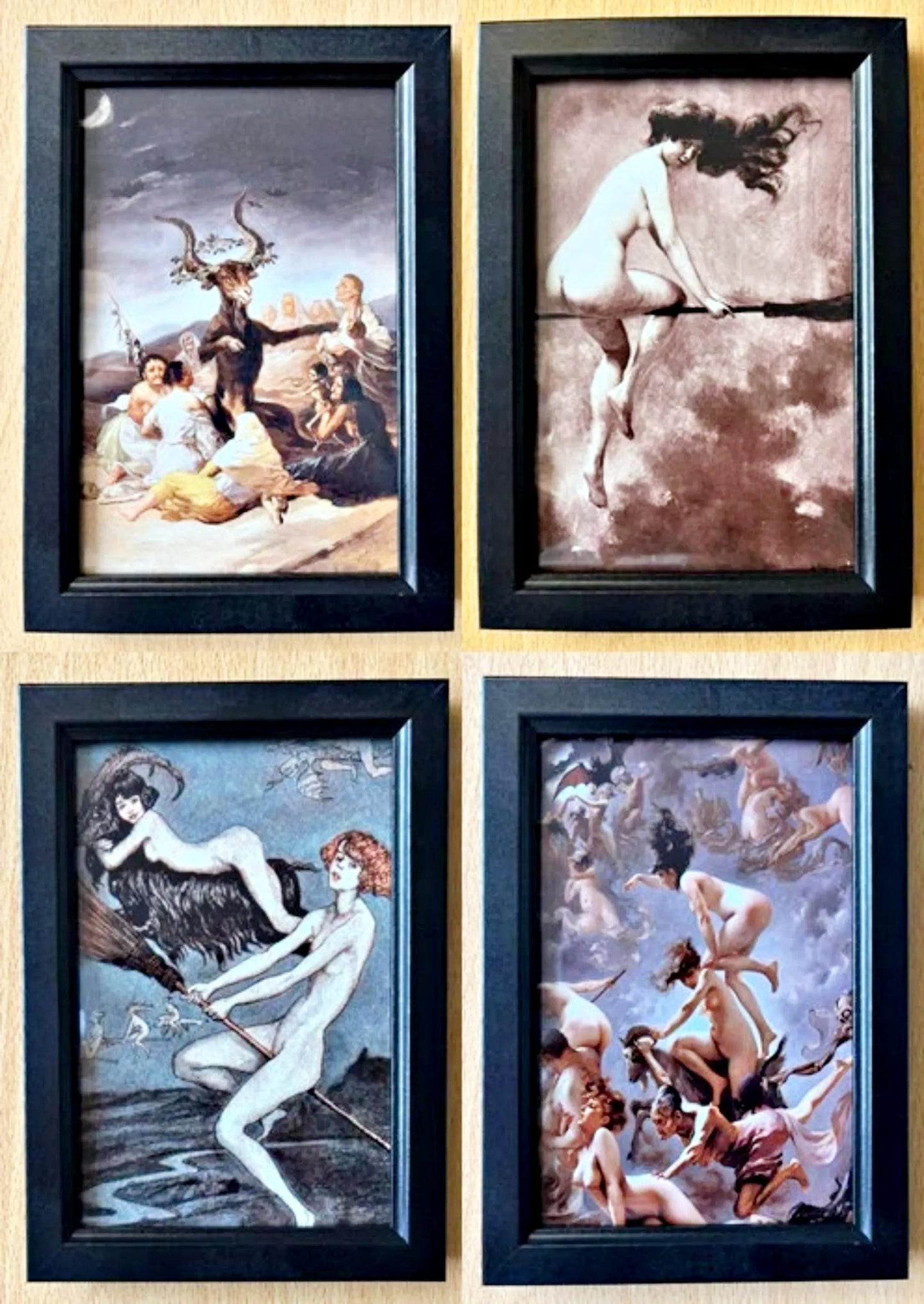 Famous Witch Painting Prints - Choose from Four Images