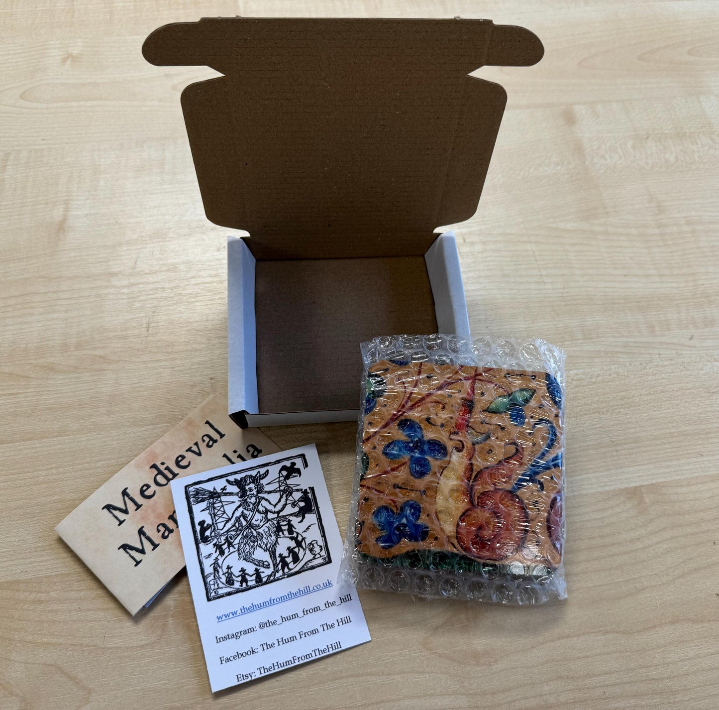 Medieval Cat Coasters - Set 2