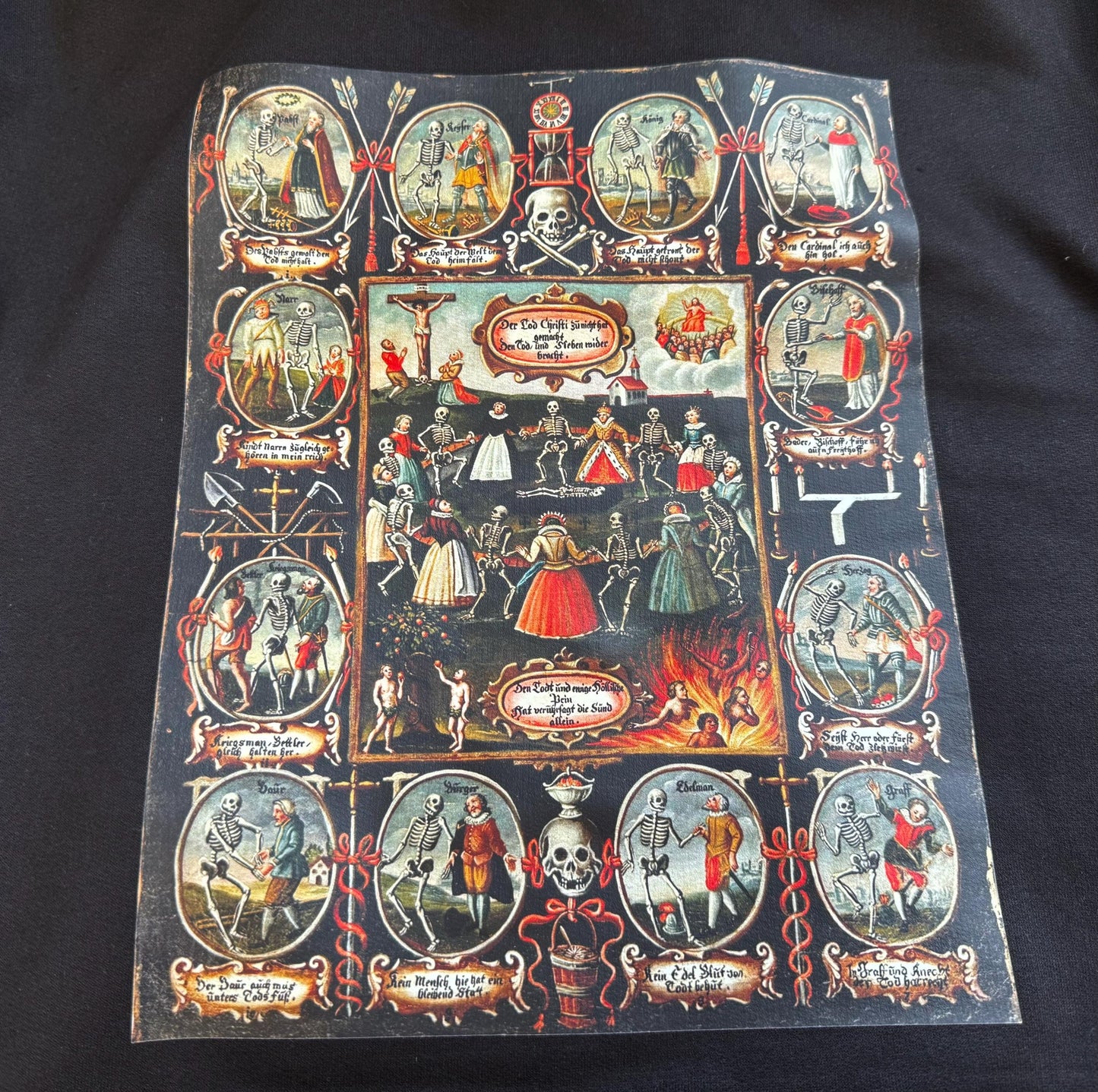 LADIES T Shirt - Dance of Death by Franciszek Lekszycki
