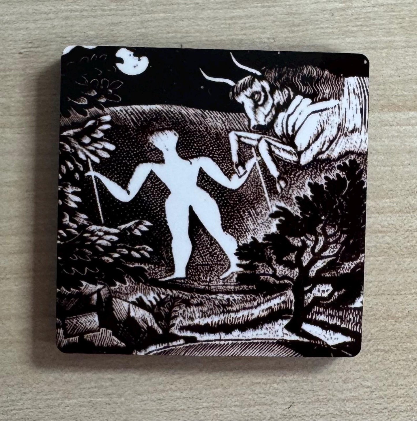 Eric Ravilious art Fridge Magnets B&W