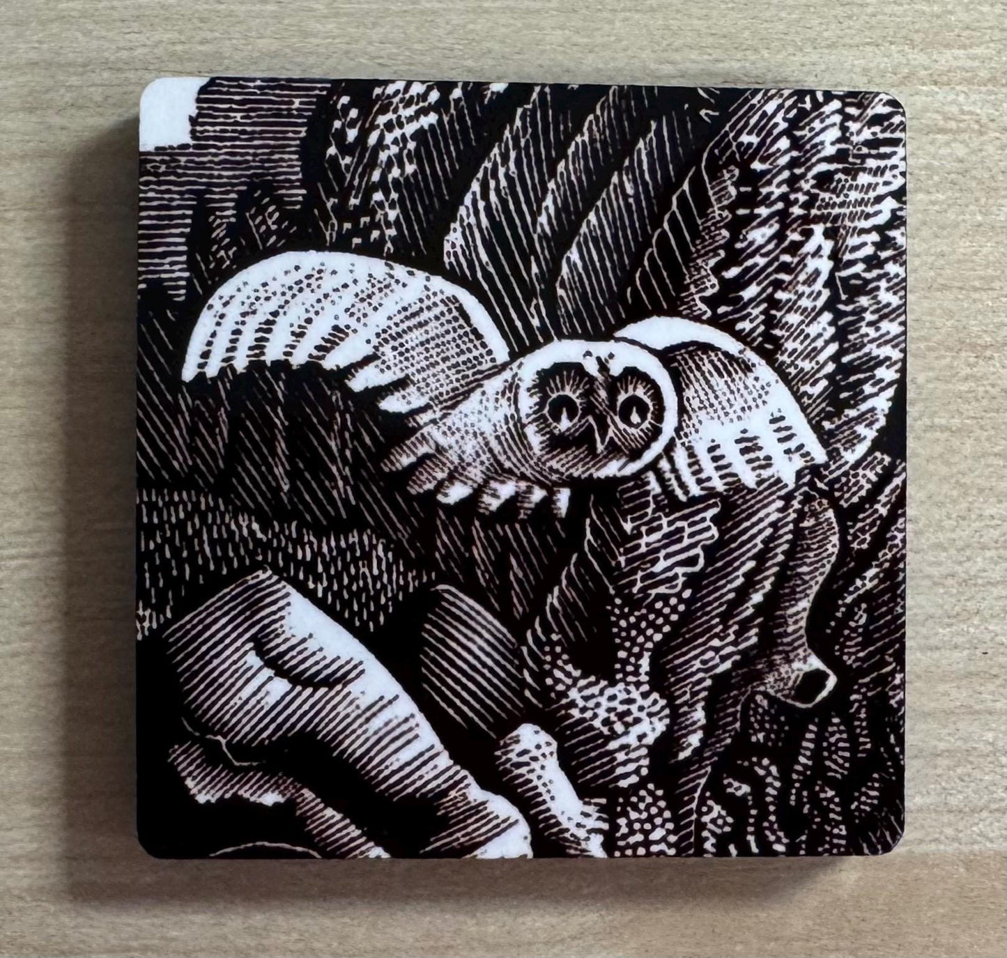 Eric Ravilious art Fridge Magnets B&W