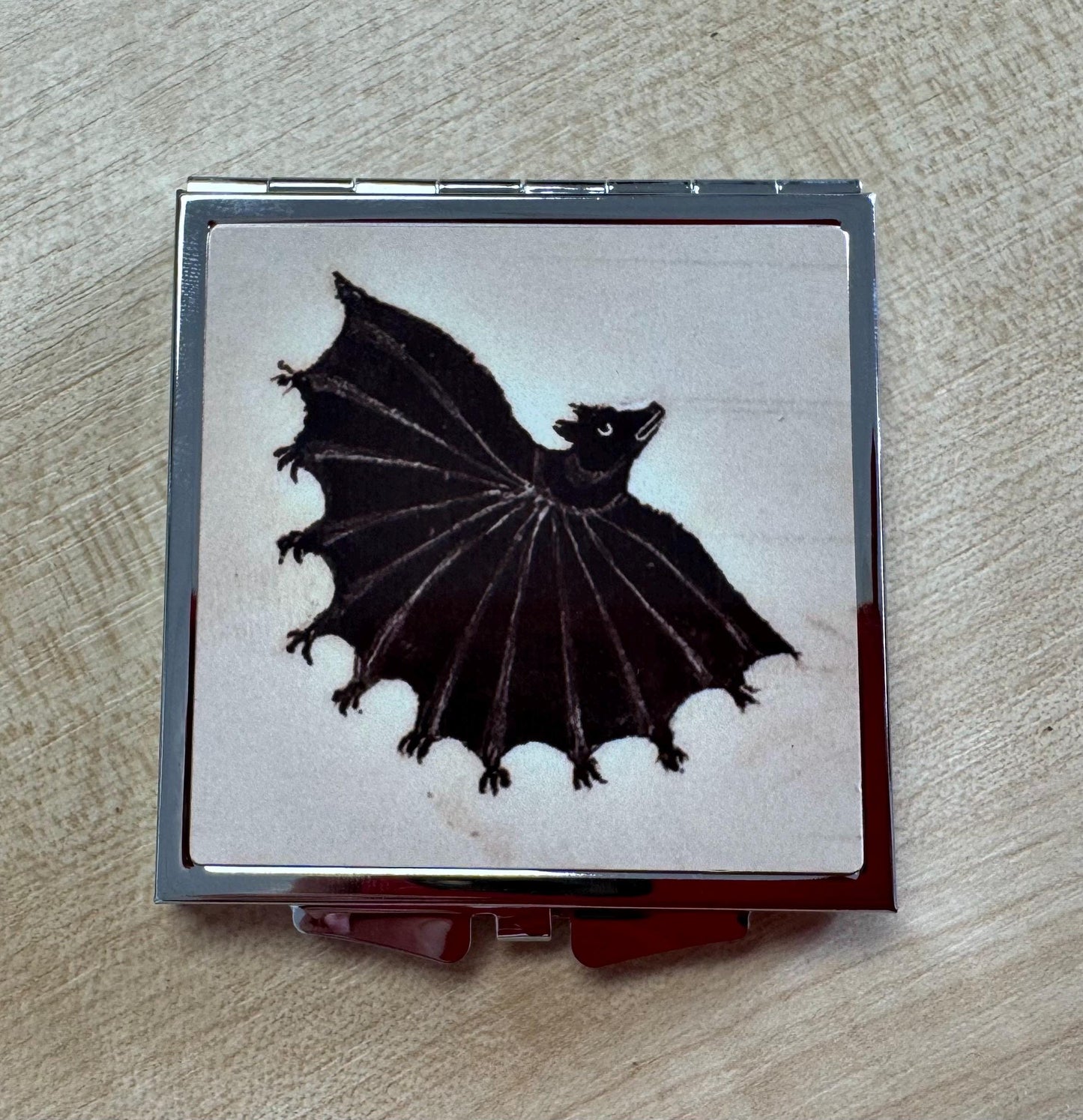 Bat with hands Compact Mirror