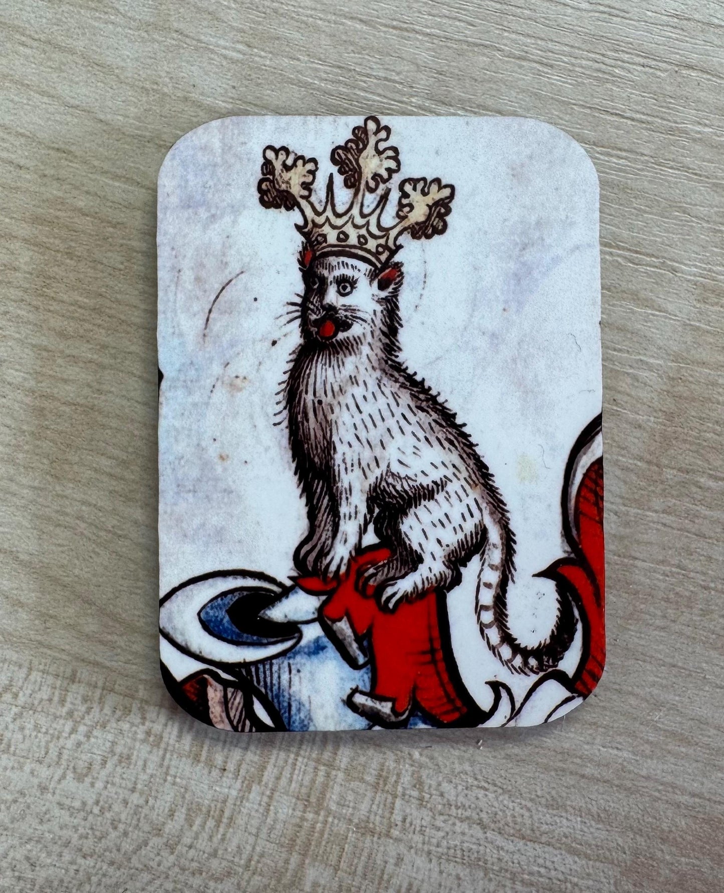 Medieval Cat Fridge Magnets