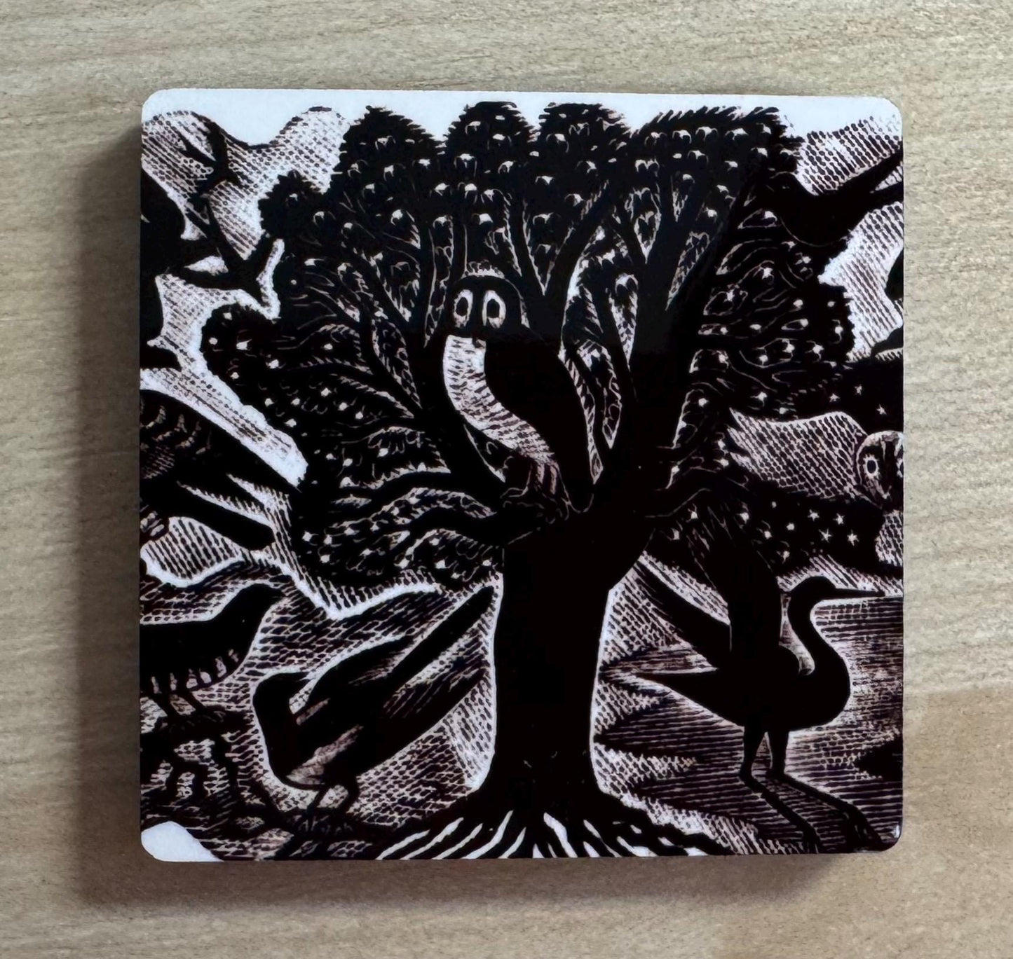 Eric Ravilious art Fridge Magnets B&W