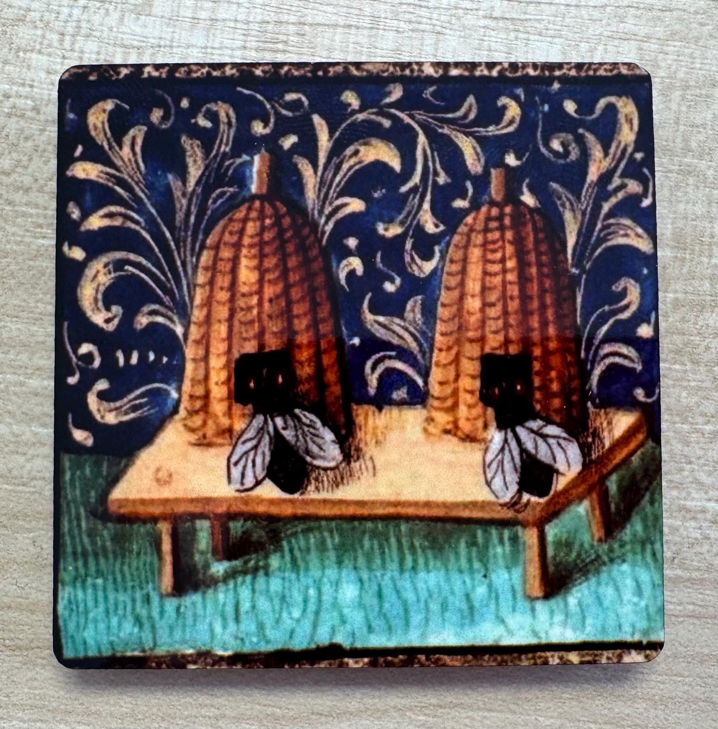 Medieval Bee magnets