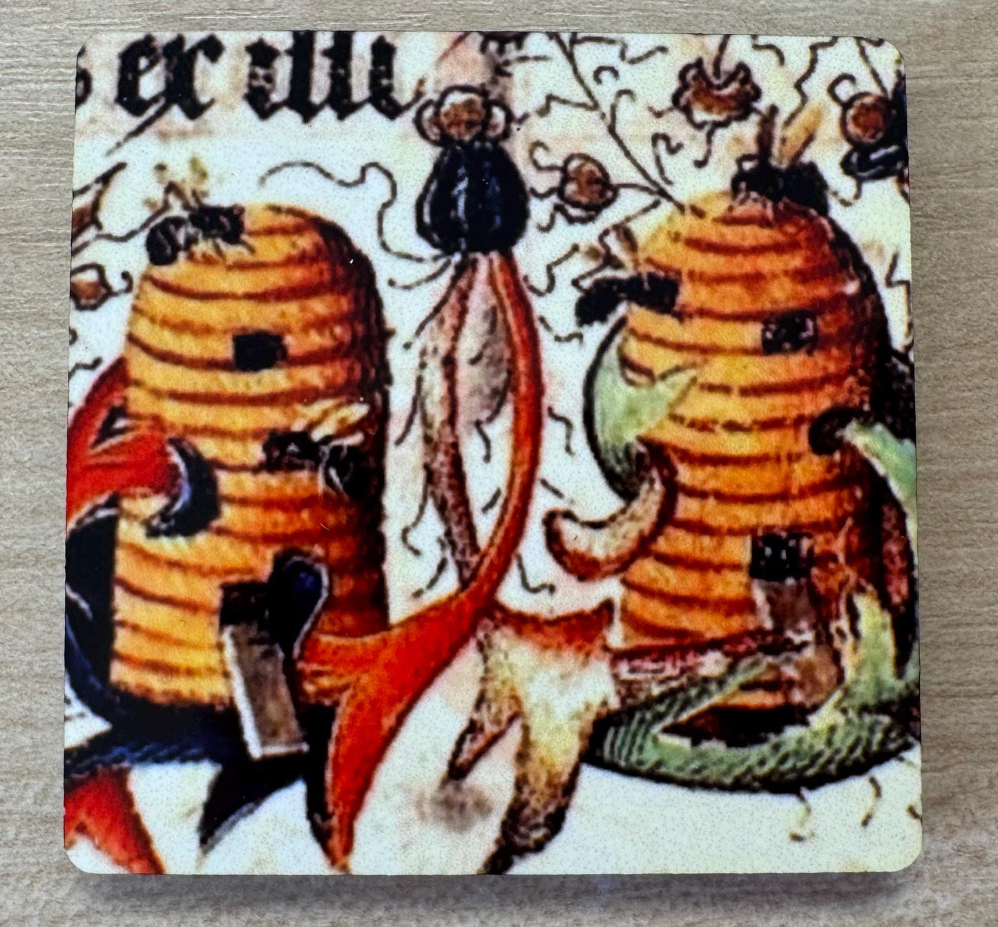 Medieval Bee magnets