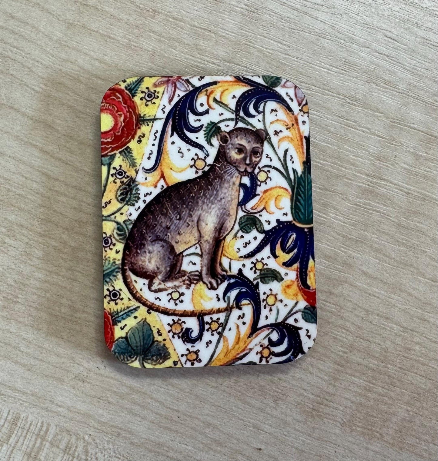 Medieval Cat Fridge Magnets
