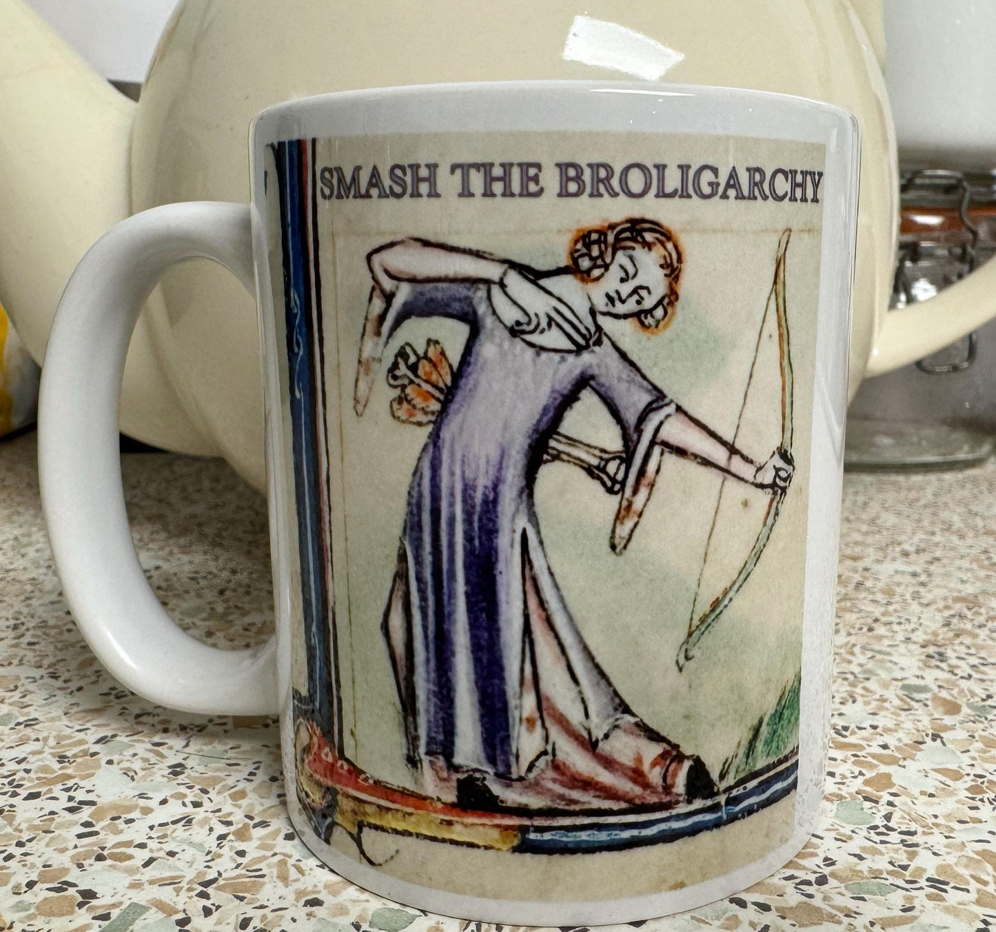 Smash the Broligarchy mug