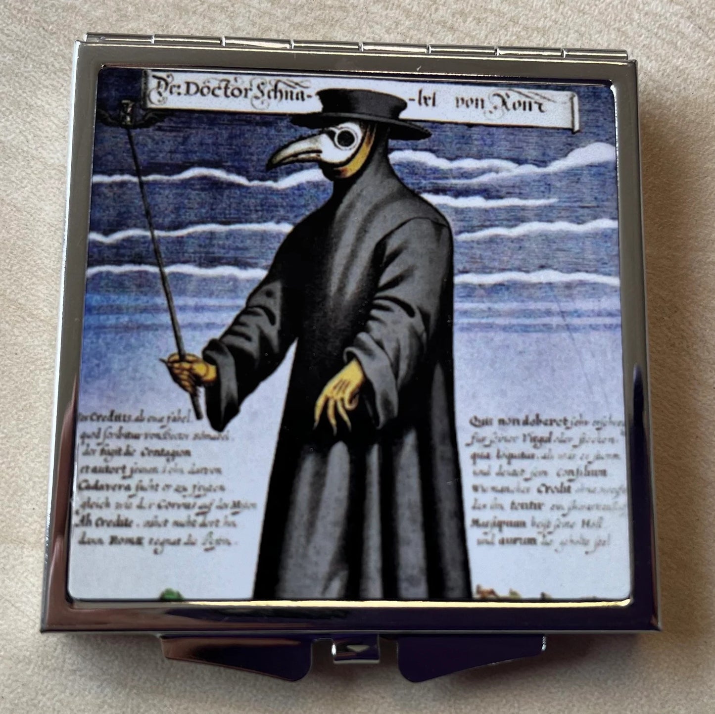 Plague Dr Compact Mirror