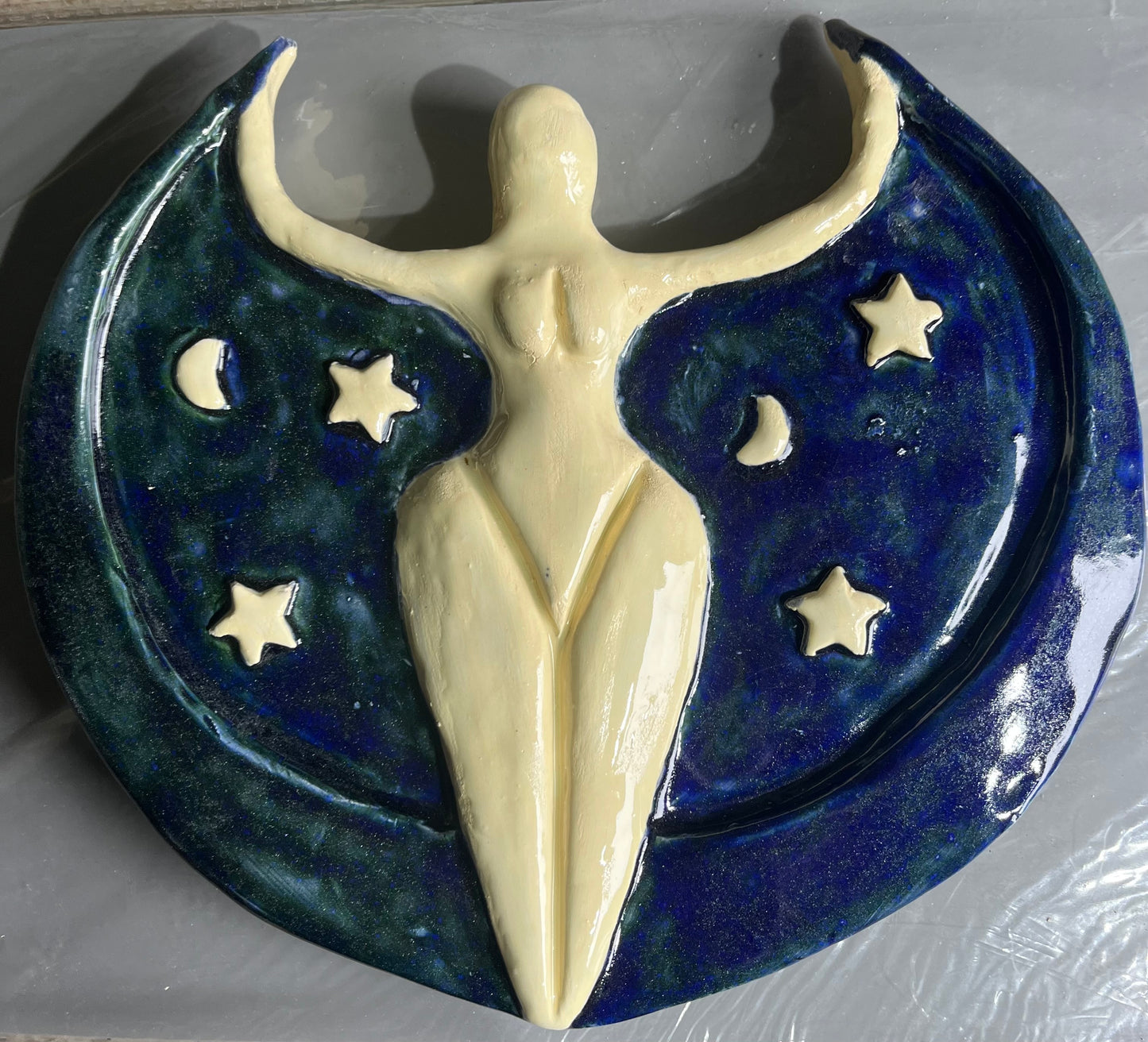 Luna Goddess Wall Plaque