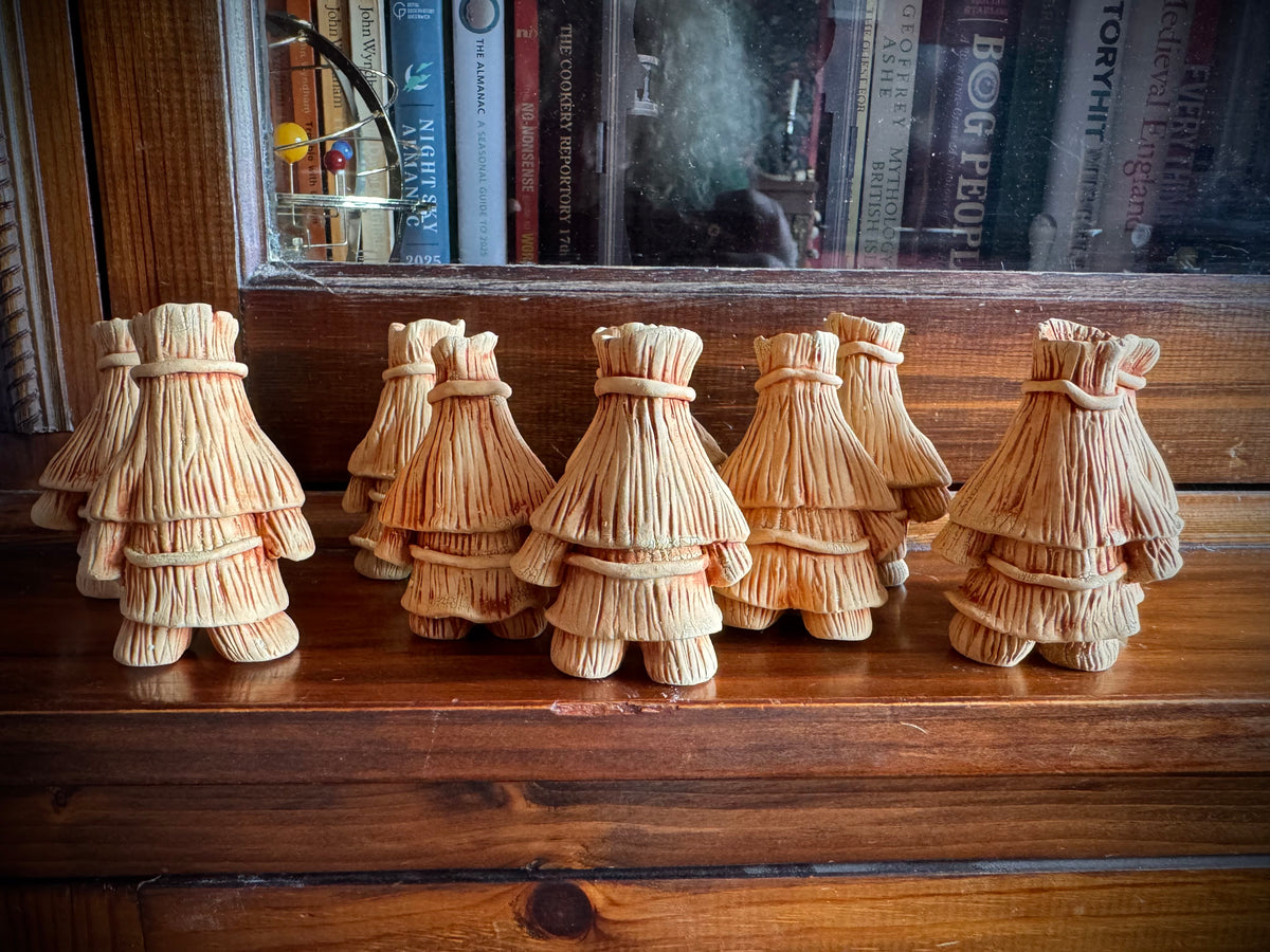 Straw Bear Figurine