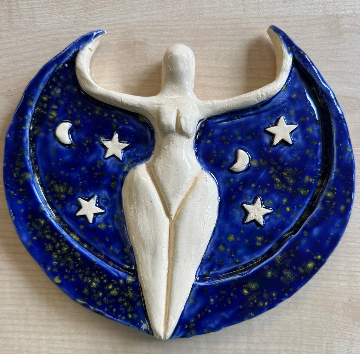 Luna Goddess Wall Plaque second