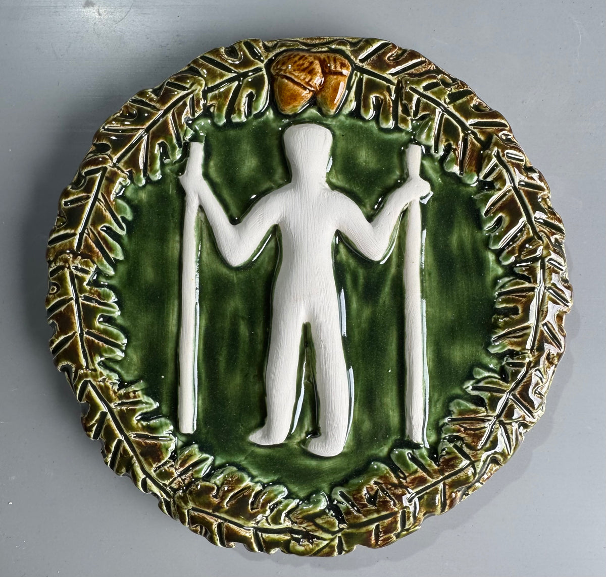 Long man of Wilmington wall plaque