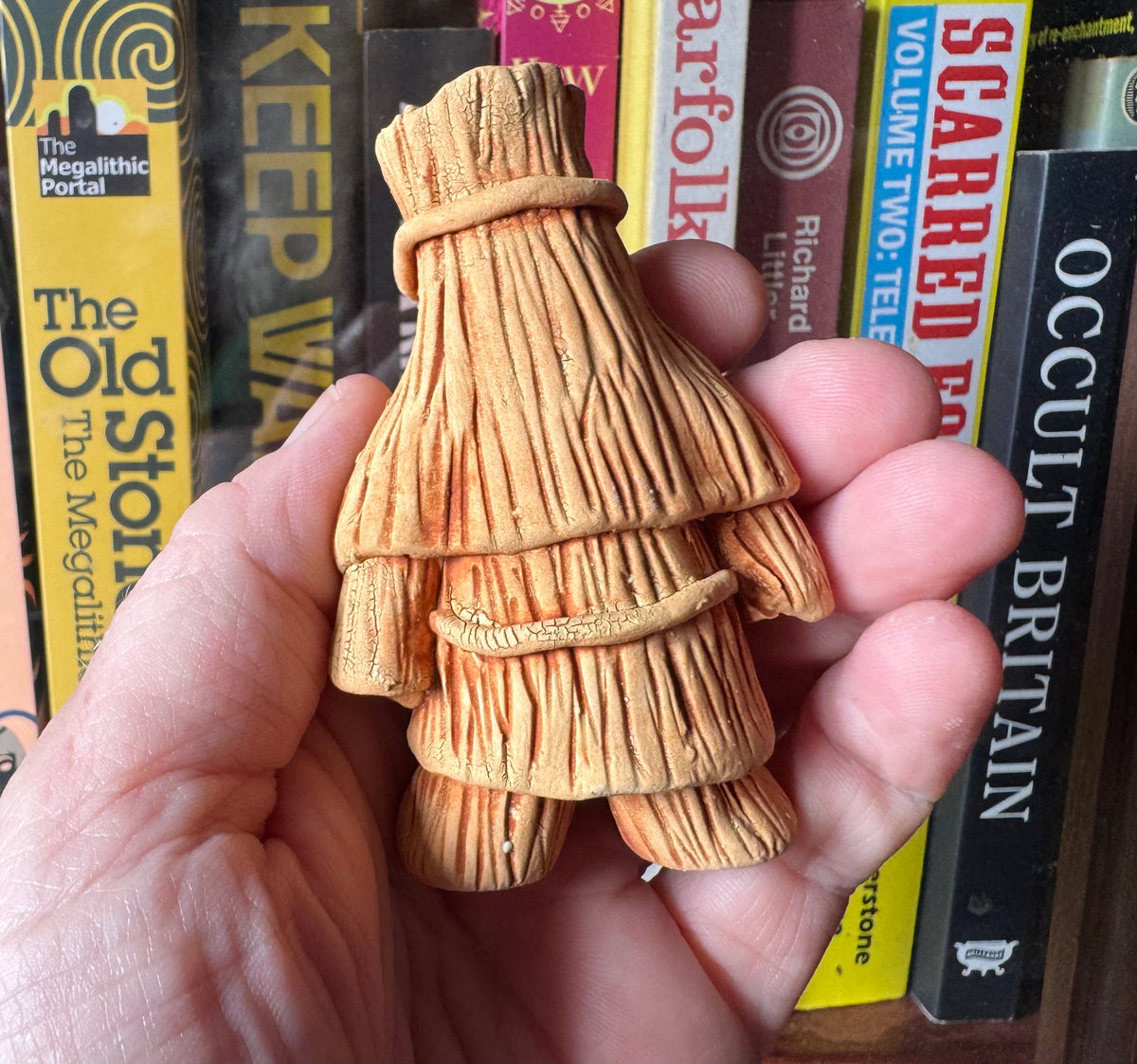 Straw Bear Figurine