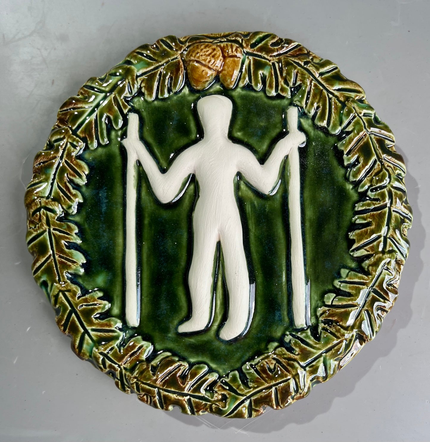 Long man of Wilmington wall plaque