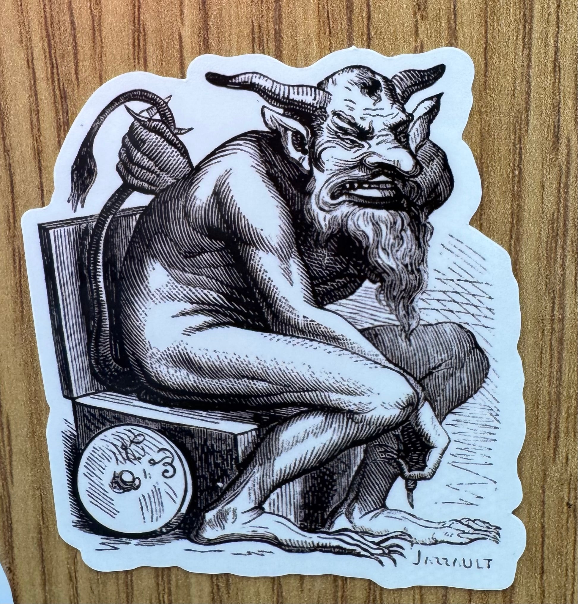 Demon Stickers - choose from 5 designs – TheHumFromTheHill