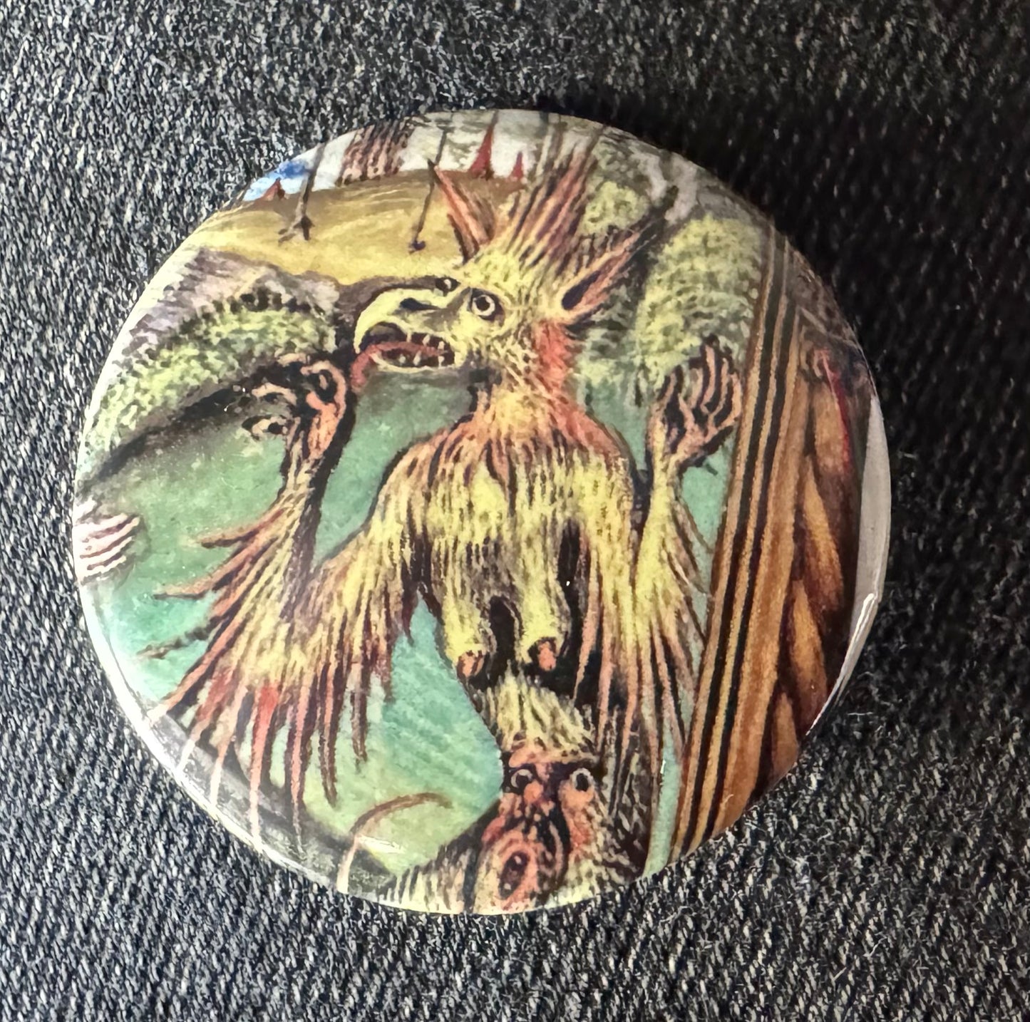 Demon Button Badges 32mm - Choose from 4 designs