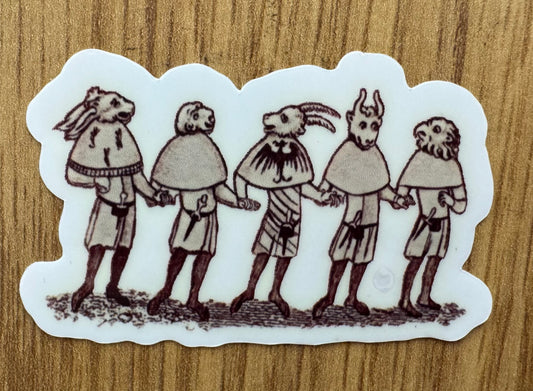 Mummers parade Sticker