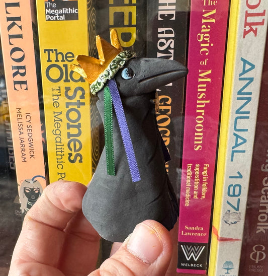 Crow (Old Ned) Figurine BLACK