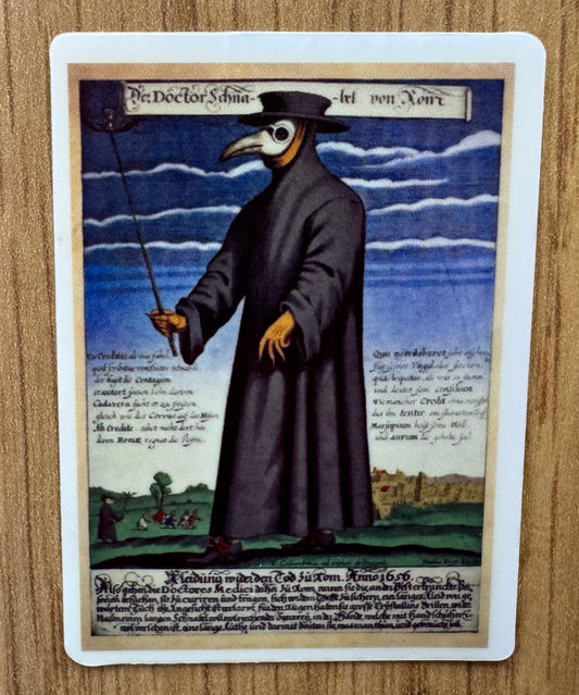 Plague Dr Sticker
