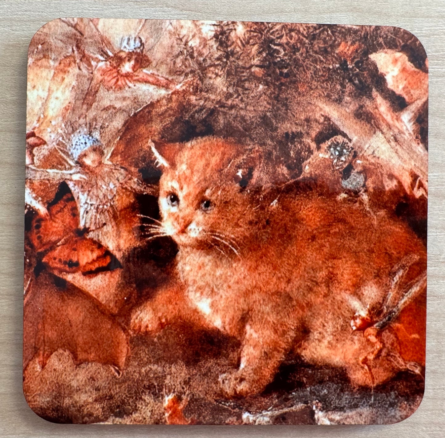 John Anster Fitzgerald art coasters - set of 4