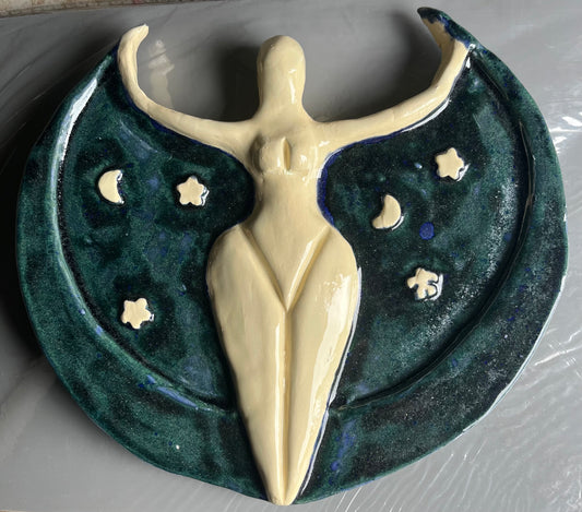 Luna Goddess Wall Plaque