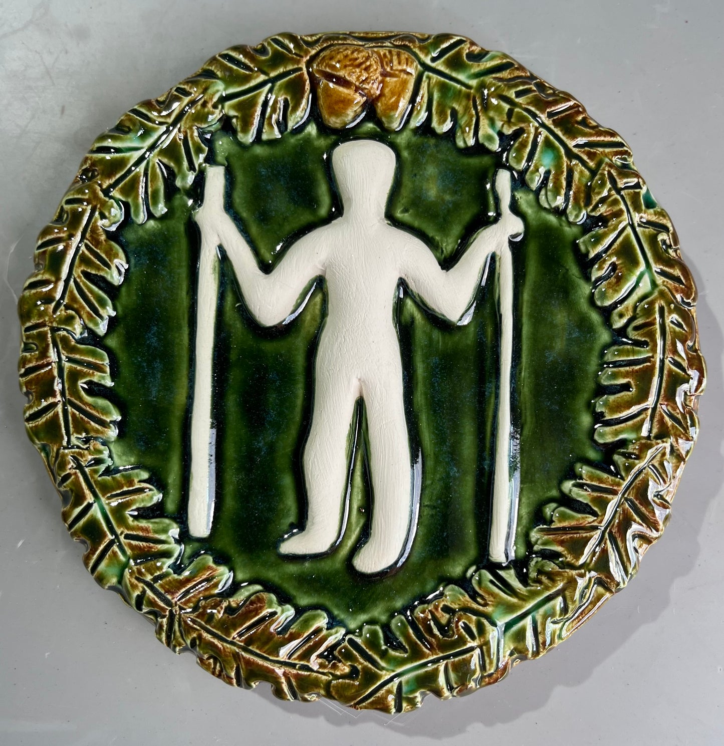 Long man of Wilmington wall plaque