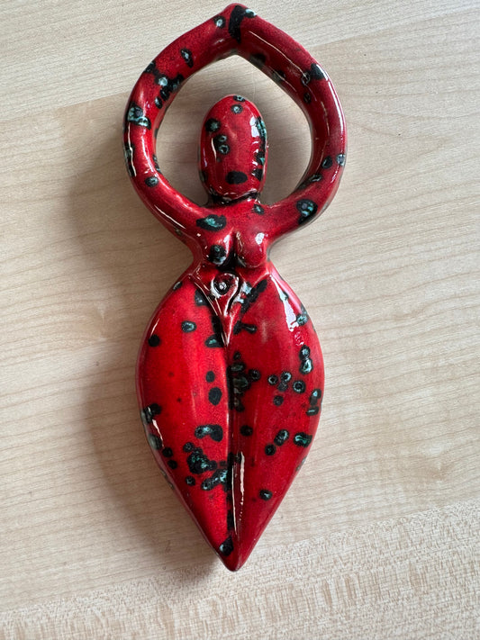 Goddess Wall Plaque - Red