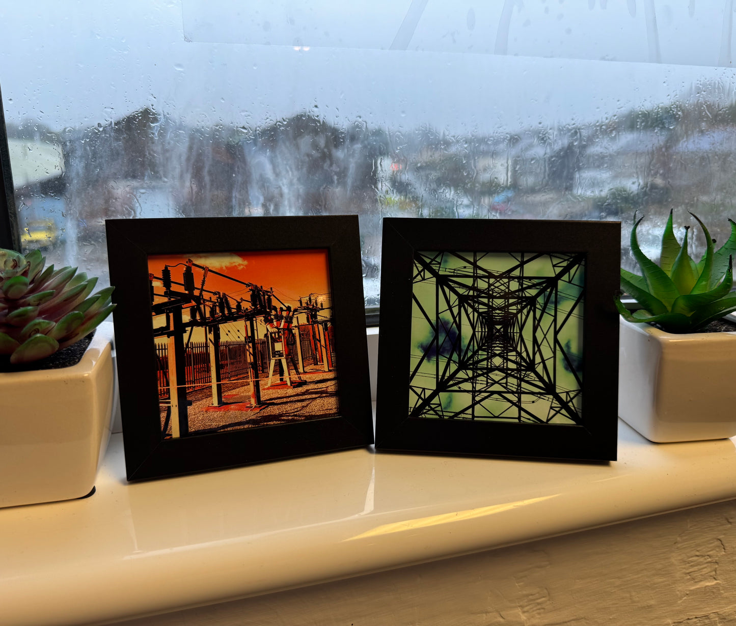 Abstract Pylon Prints - Choose from Four Images