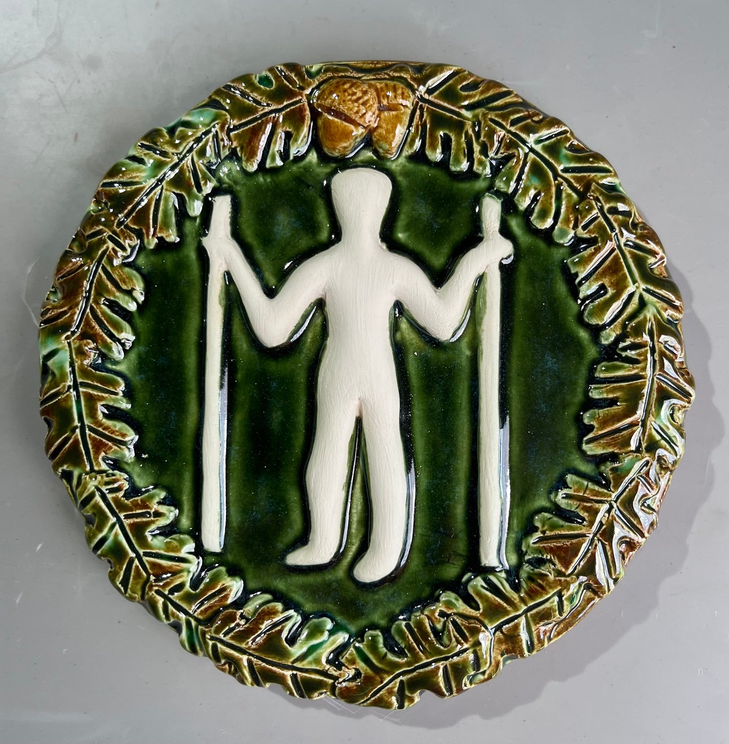 Long man of Wilmington wall plaque
