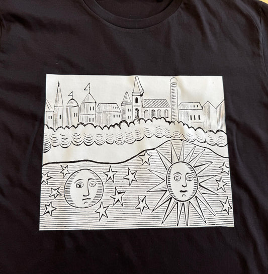 LADIES T Shirt - World Turned Upside Down