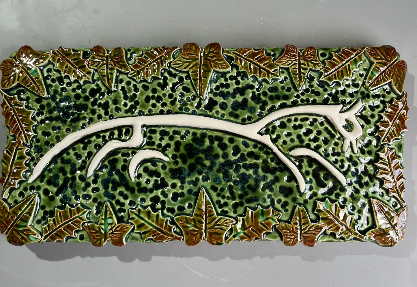 Uffington horse wall plaque second