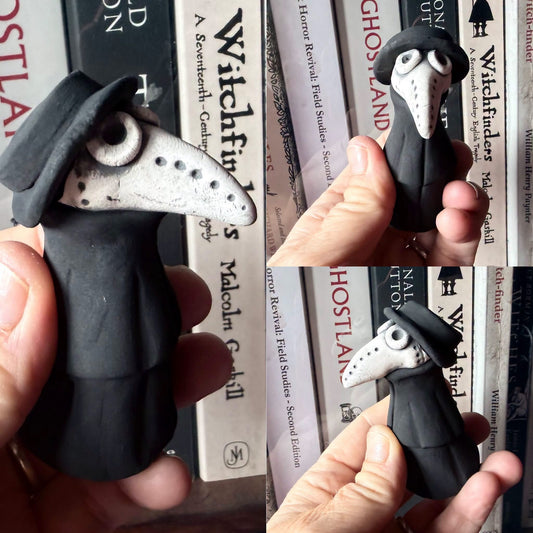Plague Dr  Figurine