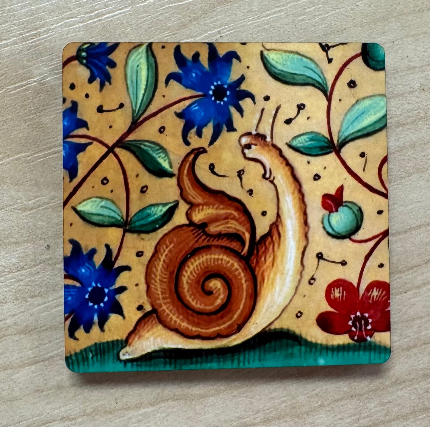Medieval Snail magnets