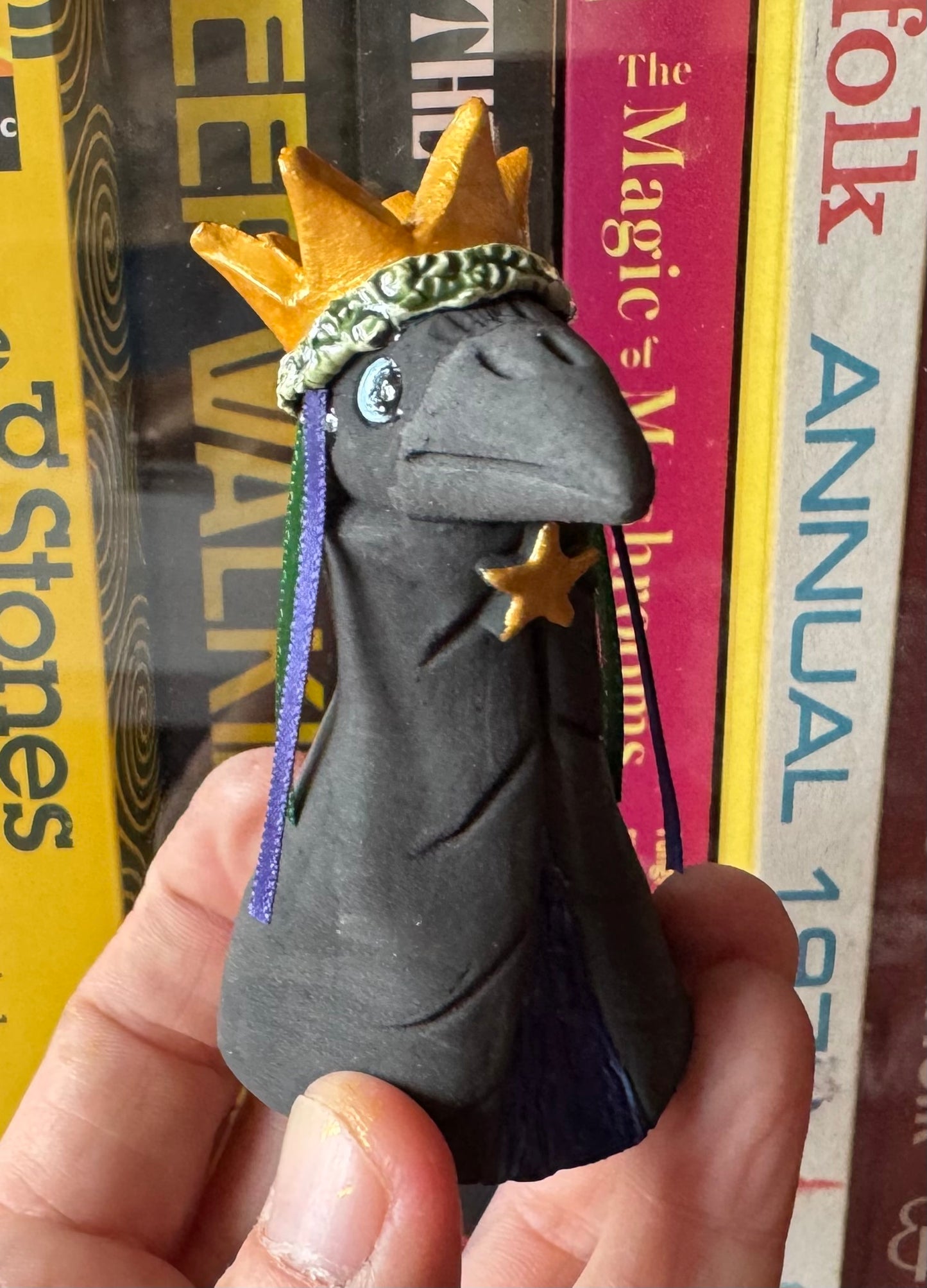 Crow (Old Ned) Figurine BLACK