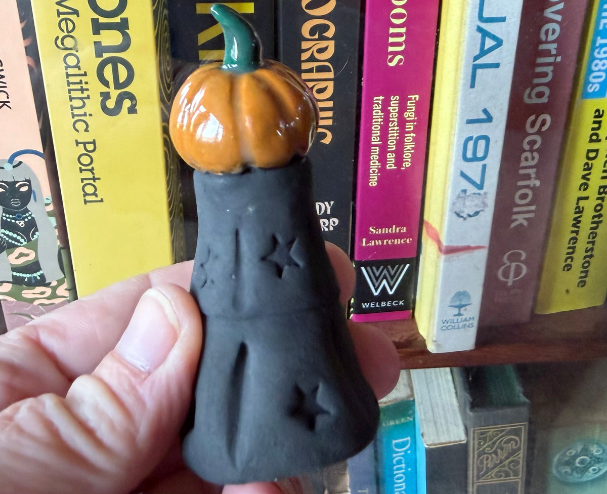 Pumpkin Head Figurine