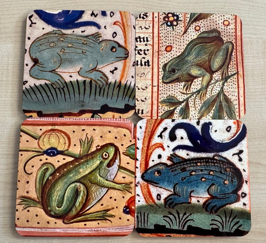 Medieval Frog magnets