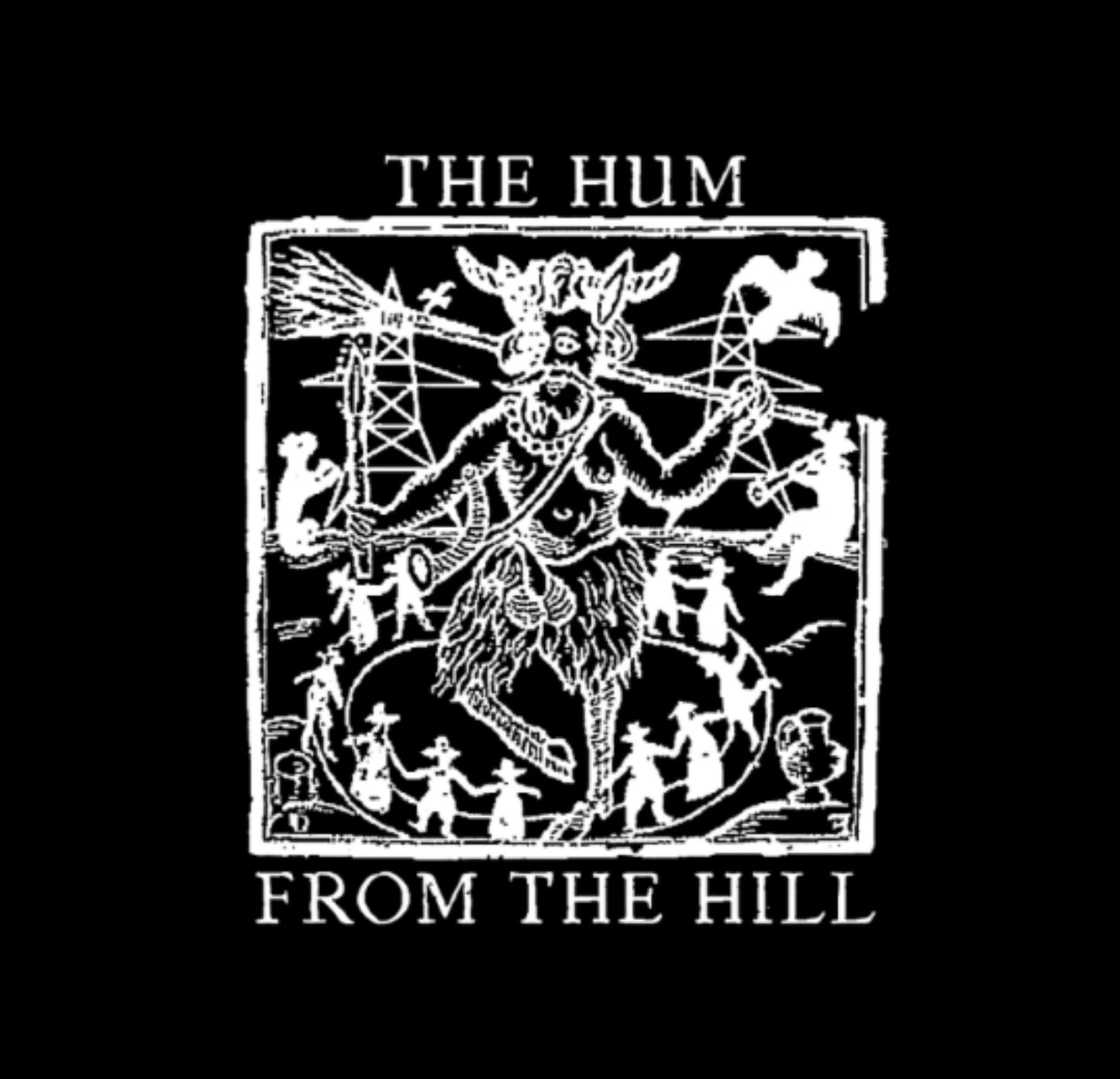 Hoodie With Zip and Image on the Back