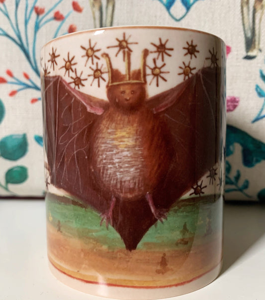 Medieval Crowned Bat Mug