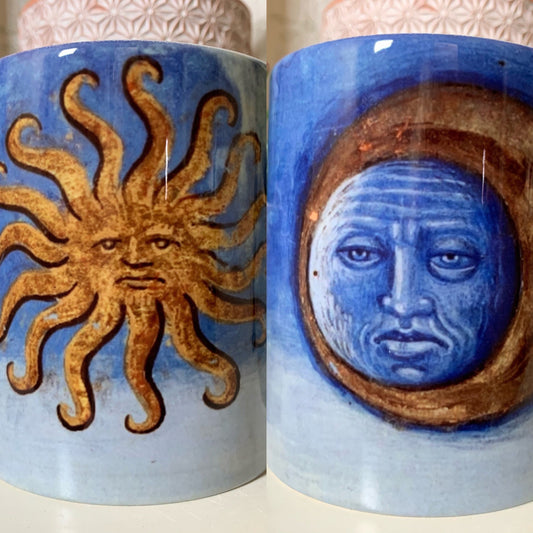 Medieval Sun and moon Mug