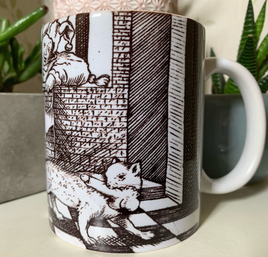 Medieval Penis Stealing Cat Mug