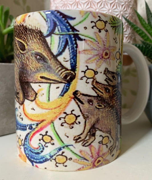 Medieval Wild Boar Mug