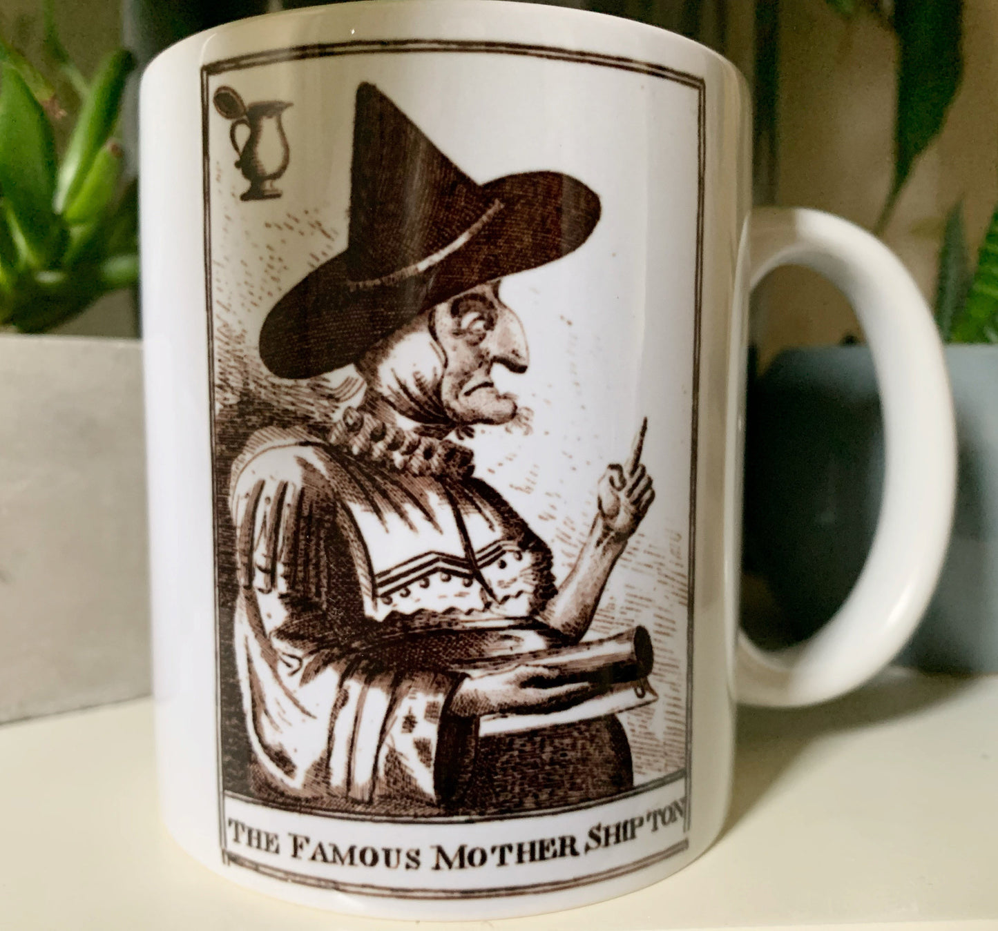 Famous Mother Shipton Witch mug