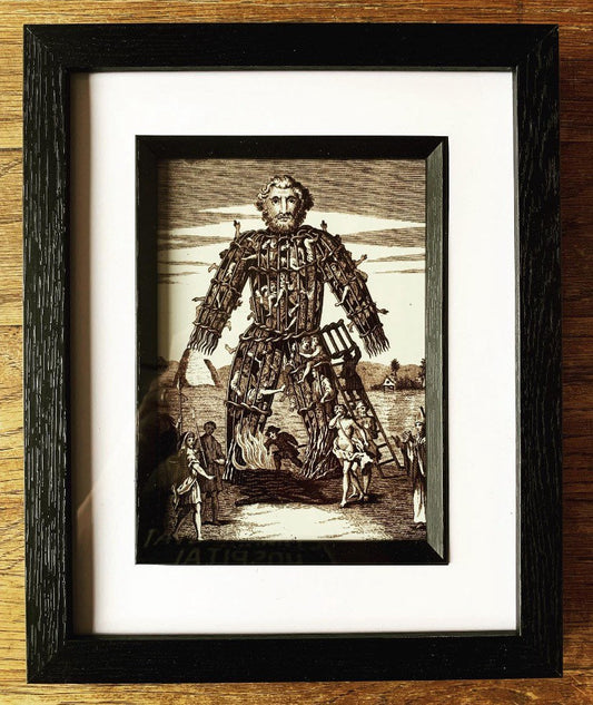 Wicker Man Framed Print