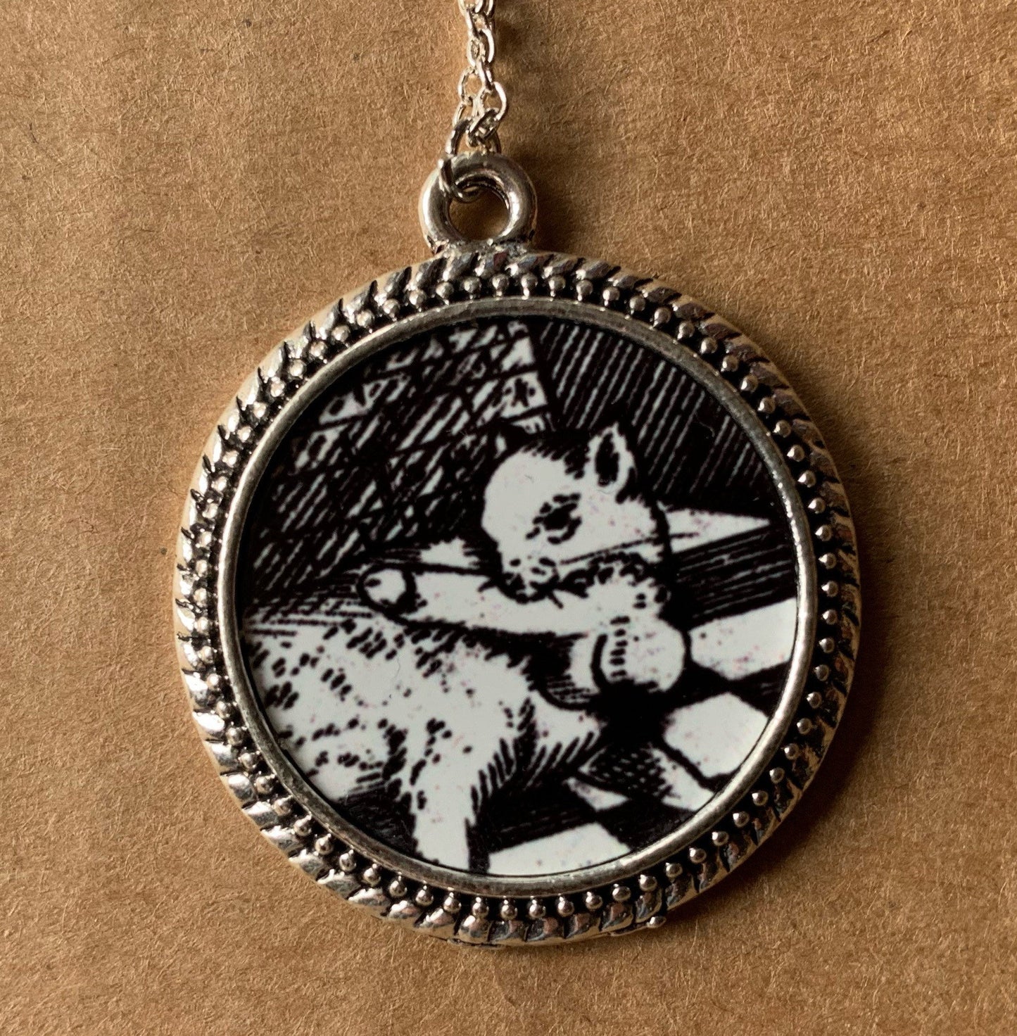 Penis Stealing Cat Pendant